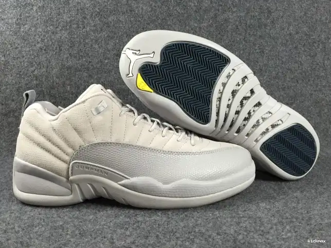 Rep MAX 12 Air 308317-002 Grey Suede Low Jordan 0329